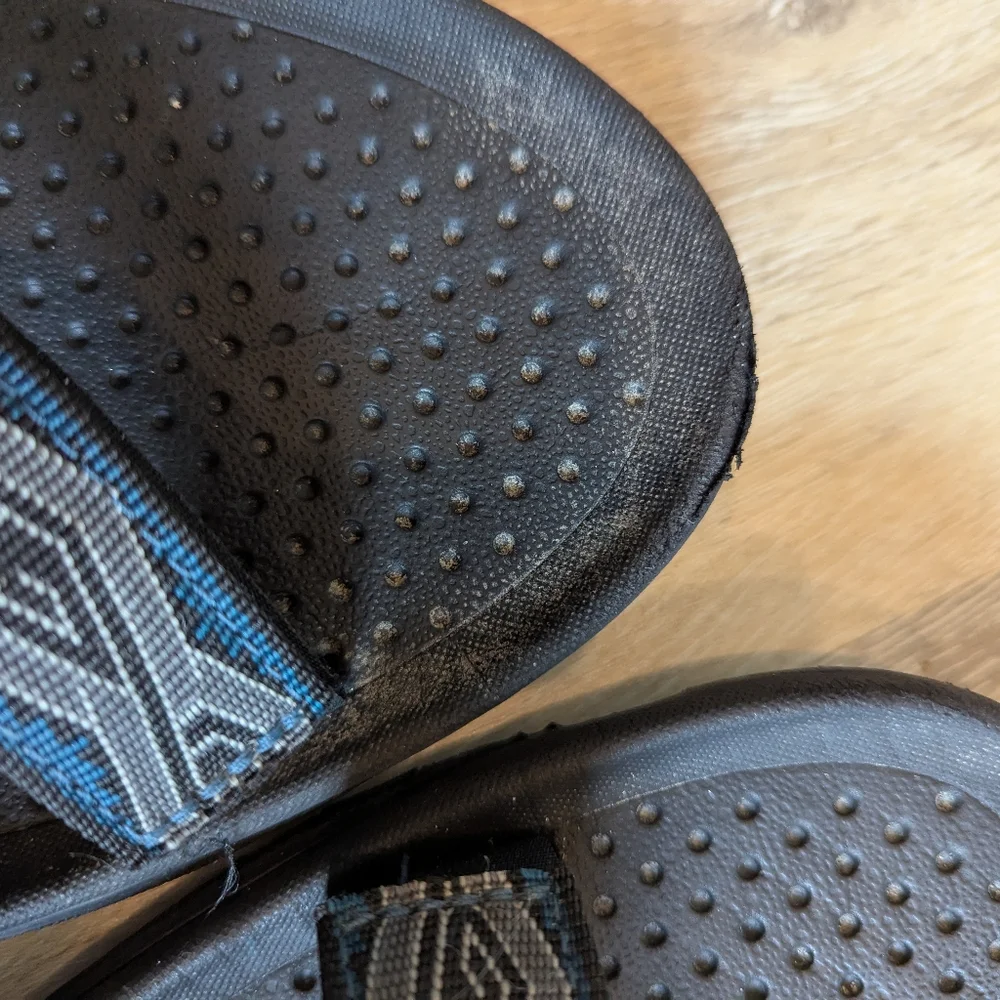 Teva Size 11 Blue and Black Sandals Versatile Outdoor‎ Comfort